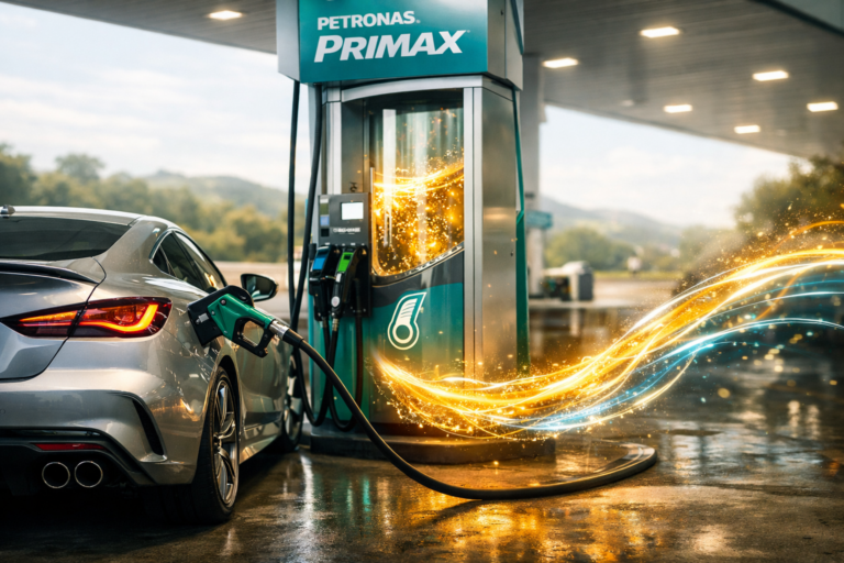 O diferencial da gasolina PETRONAS Primax