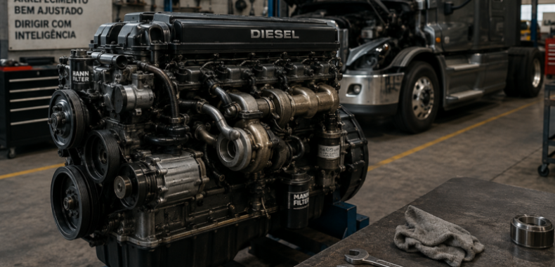 Entenda por que motores diesel conseguem ultrapassar 1 milhão de quilômetros com alta durabilidade.