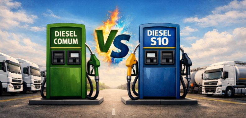 A escolha entre diesel comum e diesel S10 impacta diretamente o desempenho, a manutenção e os custos das frotas. Saiba qual compensa mais.